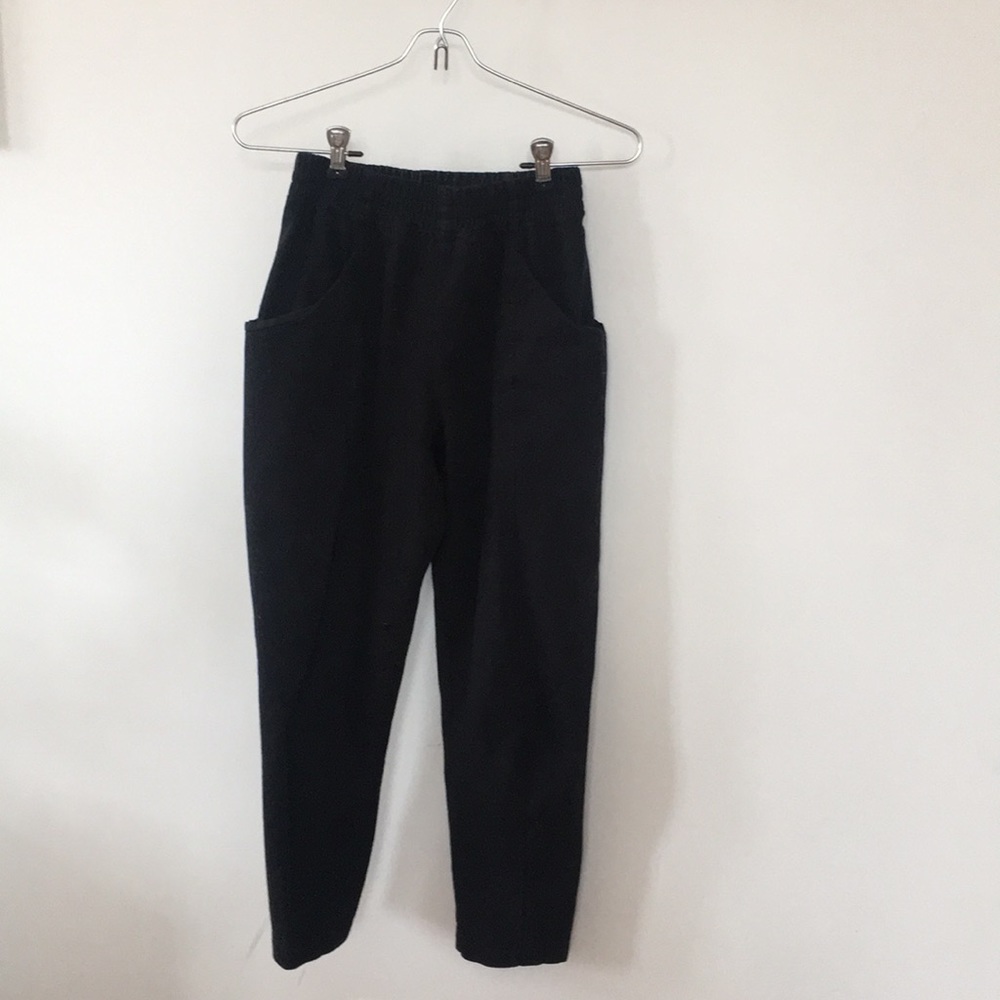 Elizabeth Suzann Black Clyde Work Pants in 0 Short